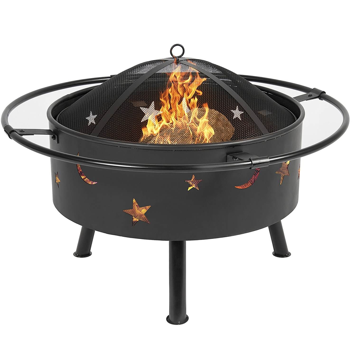 30 Inch Patio Fire Pit Grill