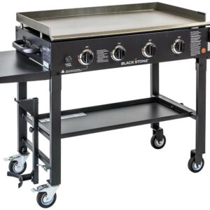 Blackstone Outdoor Flat Top Propane Gas Grill Griddle Station
