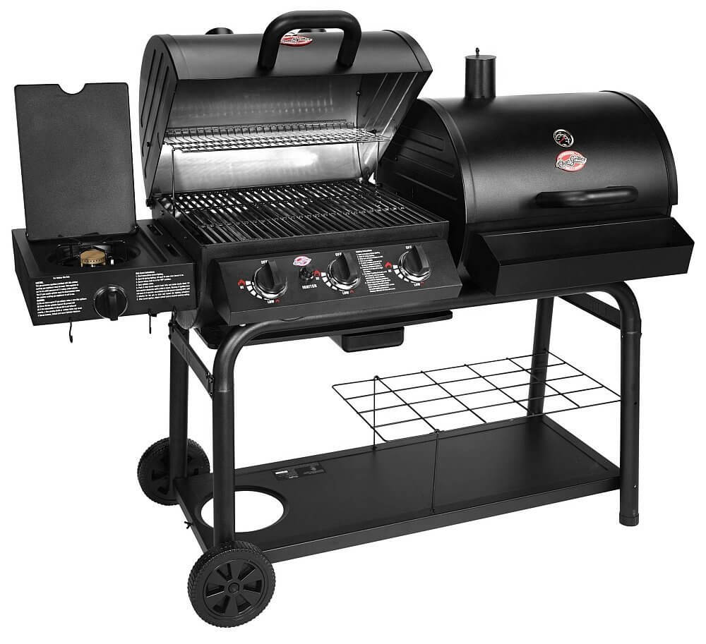 Char-Griller 5050 Gas and Charcoal Duo Grill