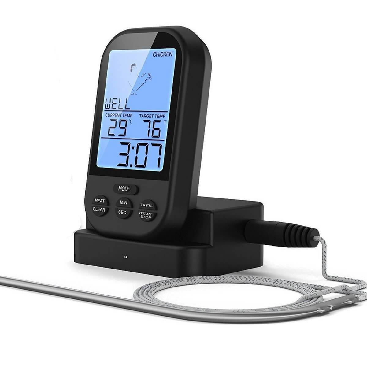 EAAGD Wireless Digital Remote Meat Thermometer