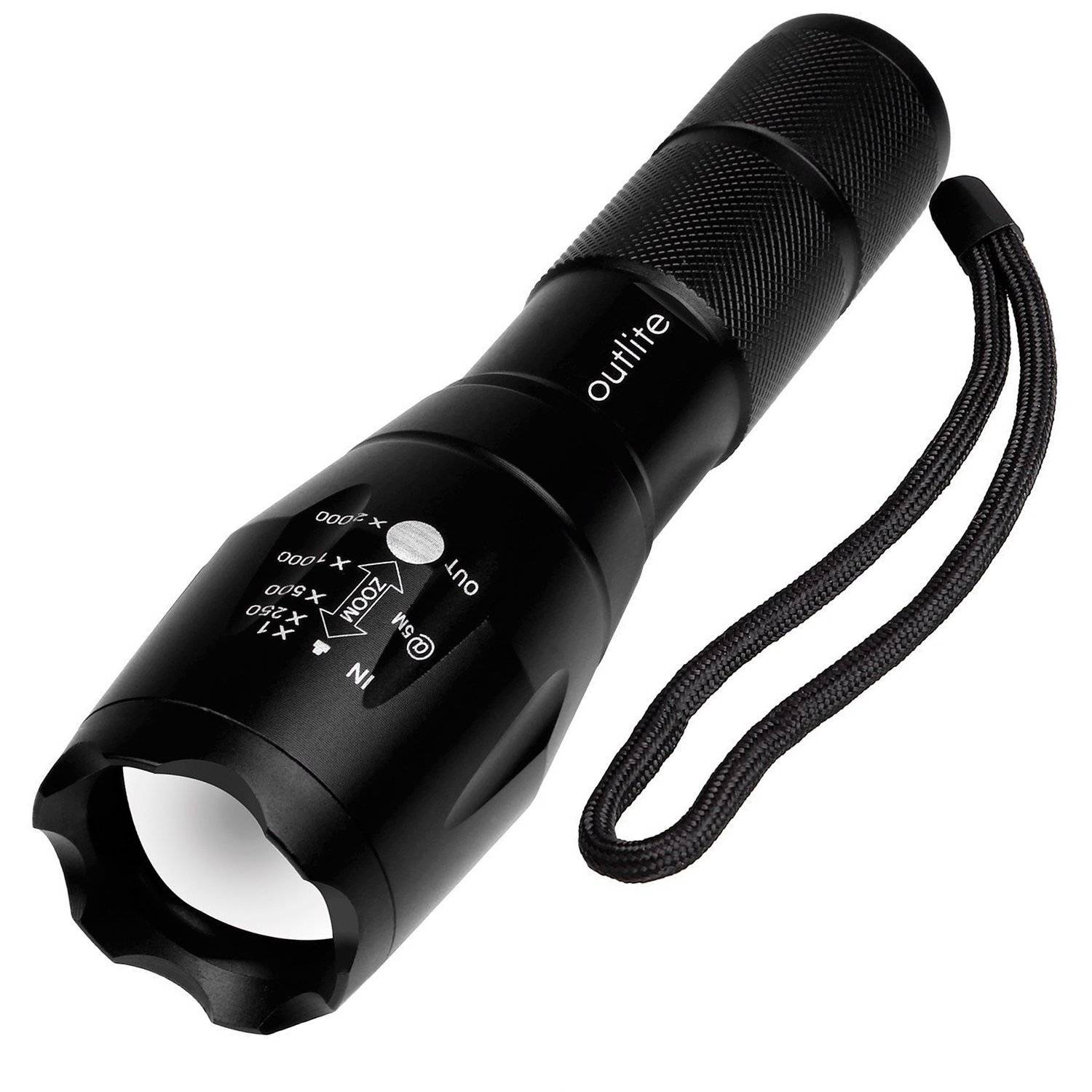 Outlite A100 Portable Ultra Bright LED Flashlight