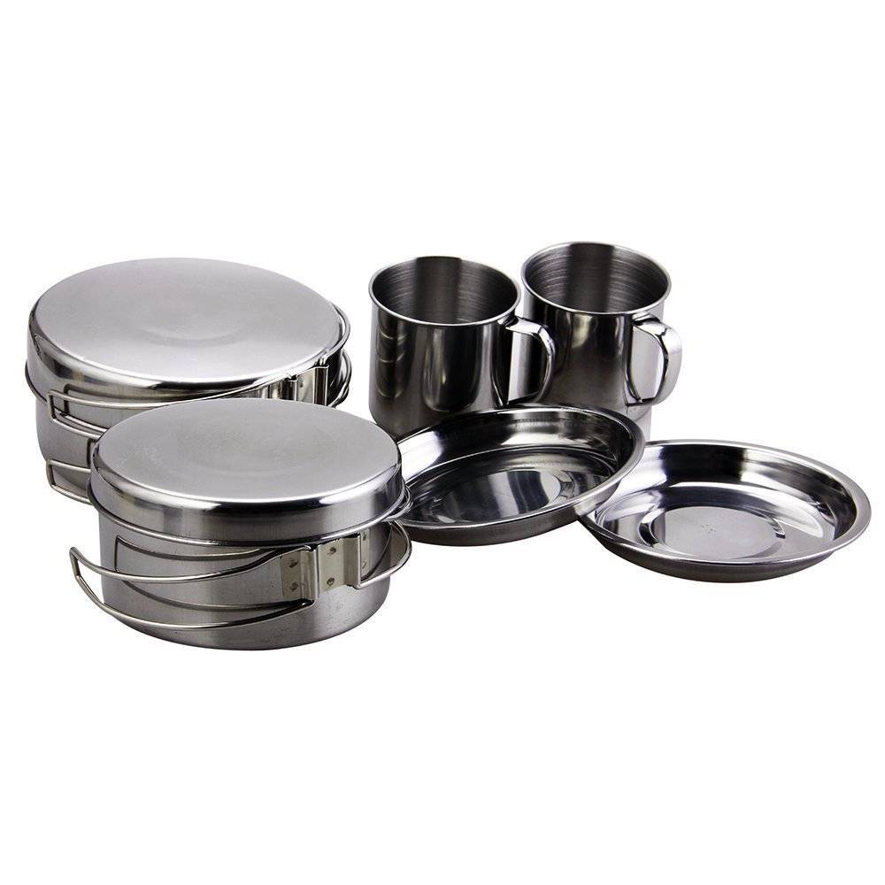 Picnic Camp Cooking 8 Piece Cookware