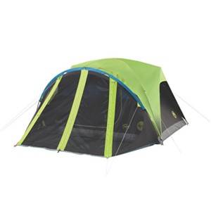 Coleman Carlsbad 4 Person Dark Room Dome Tent with Screen Room