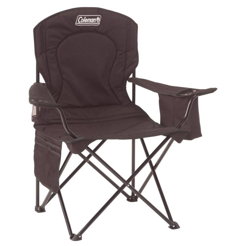 Coleman Oversized Camp Quad Chair with Cooler