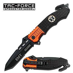 1 X EMT EMS Folding Rescue Knife with Clip