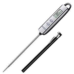 Digital Instant Read Electronic Thermometer with Super Long Probe