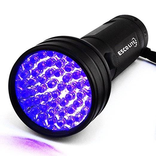 Escolite UV Flashlight Black Light Flashlight