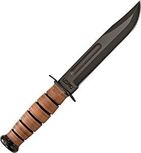 KA-BAR 1217 Straight Edge Full Size USMC Knife