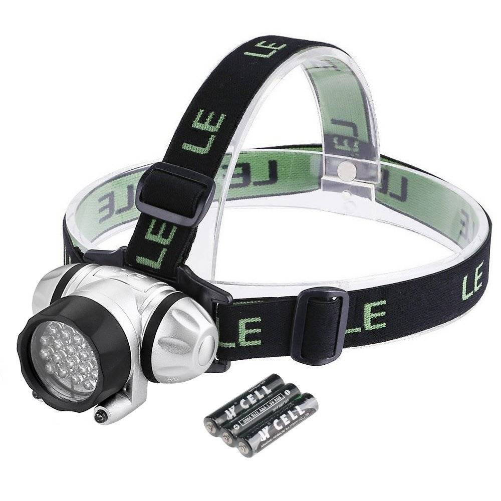 LE 4 Mode LED Battery Powered Headlamp