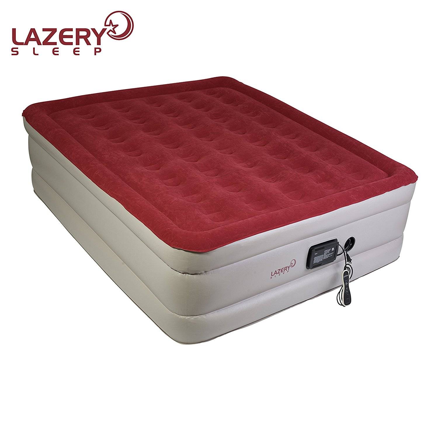 Lazery Sleep Raised Electric Airbed With Built In Pump