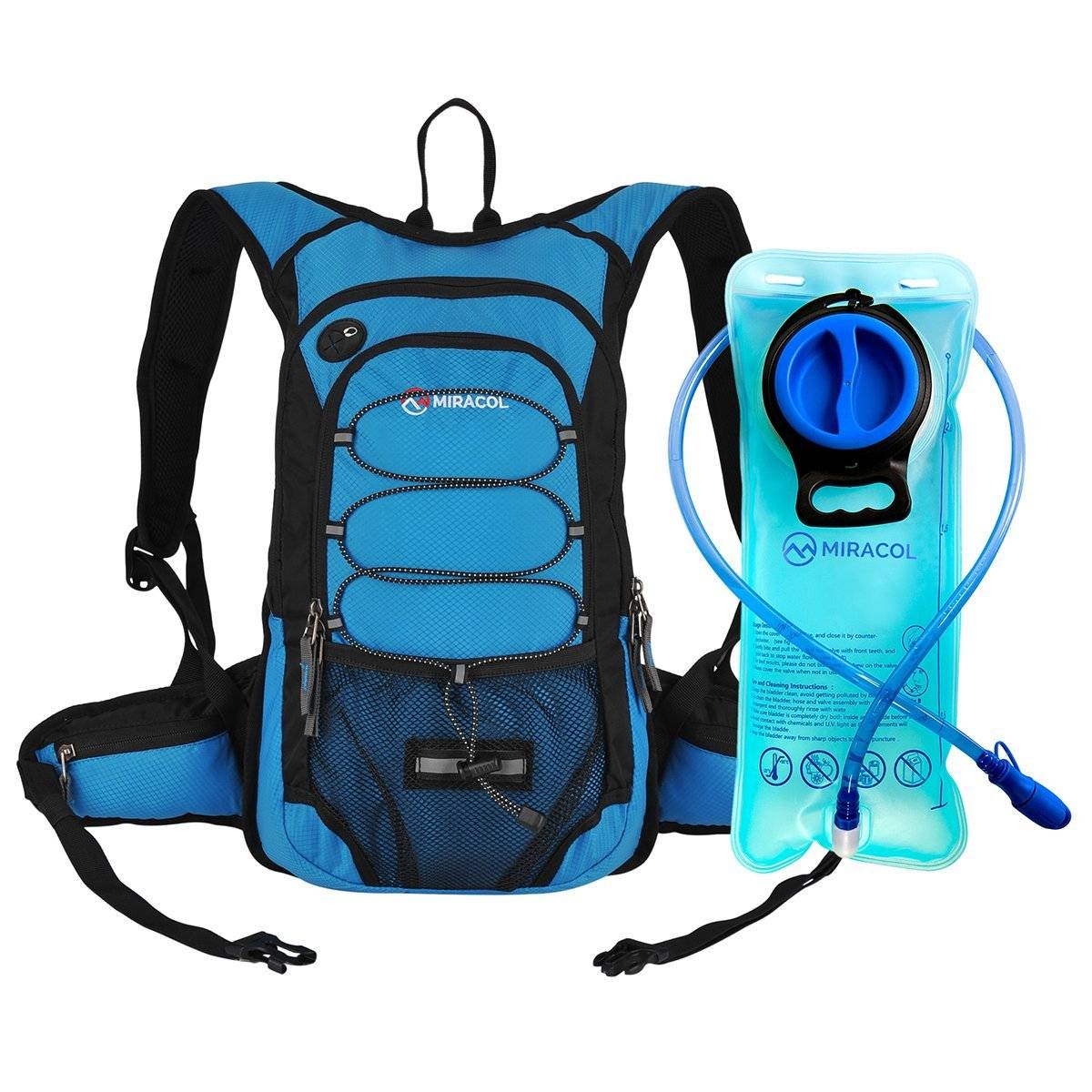 Miracol Hydration Hiking Backpack with 2L Water Bladder
