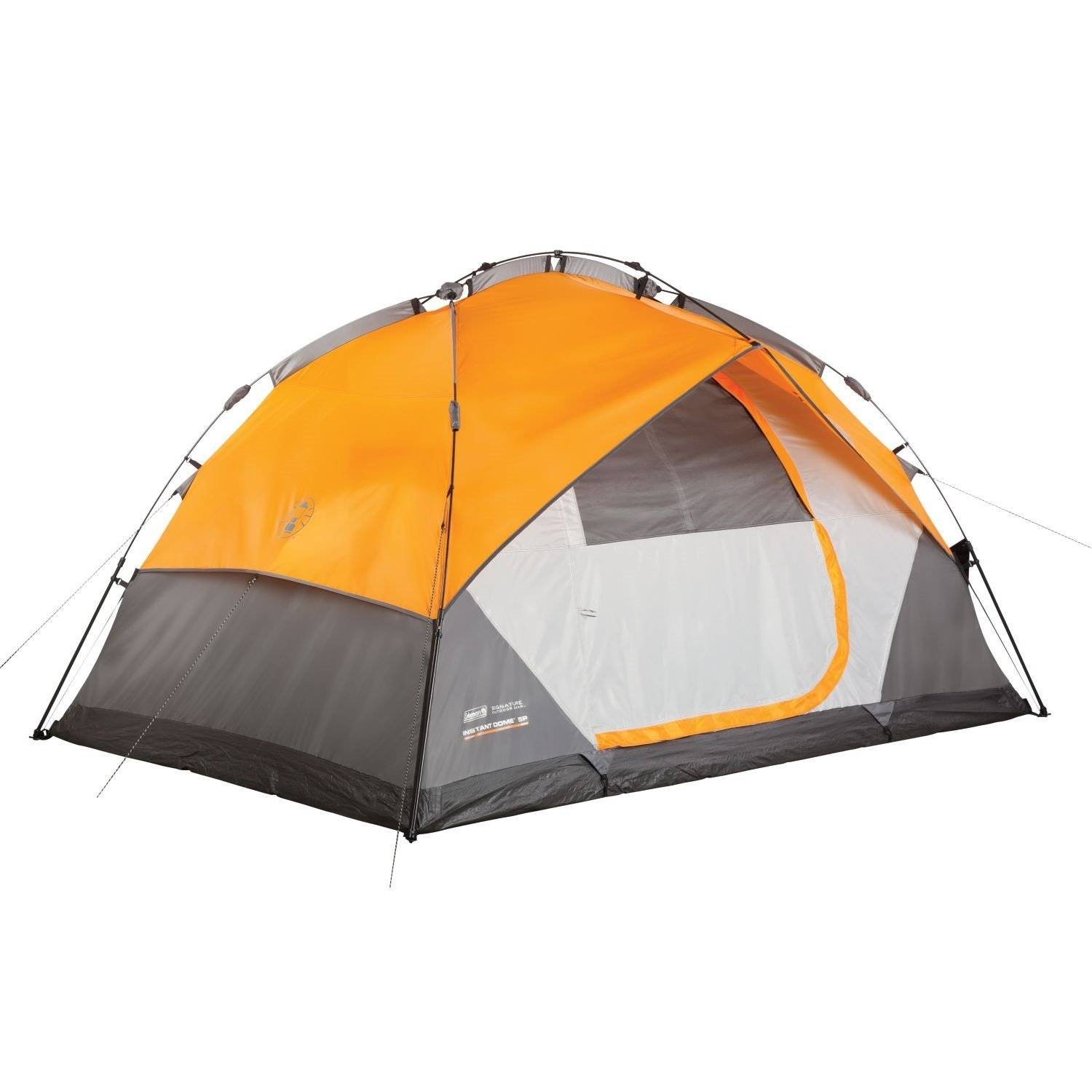 Coleman Instant Dome 5 Person Camping Tent with Integrated Fly