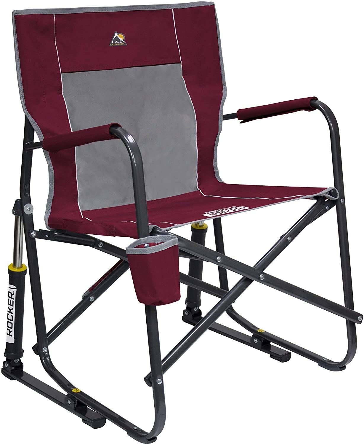 GCI Outdoor Freestyle Portable Folding Rocker Chair